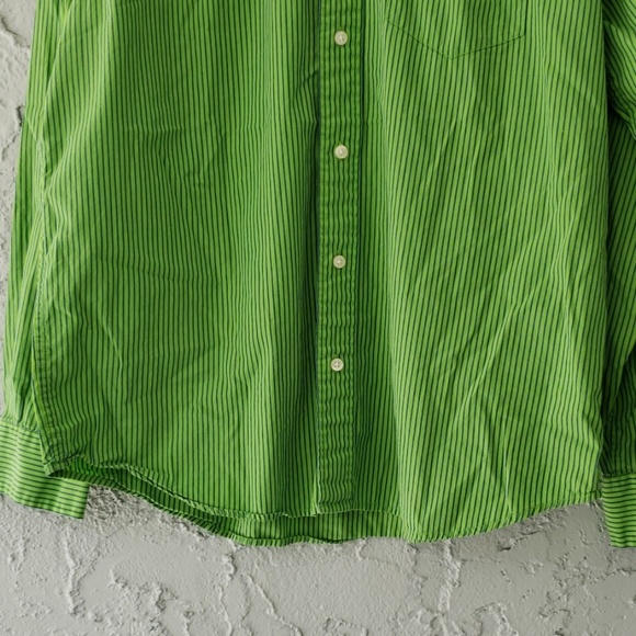 Green with blue stripes American Eagle Outfitters - Picture 3 of 4